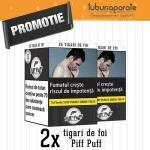 Oferta promotionala tigari de foi Piff Puff 240g (25) ieftine de vanzare cu livrare gratuita